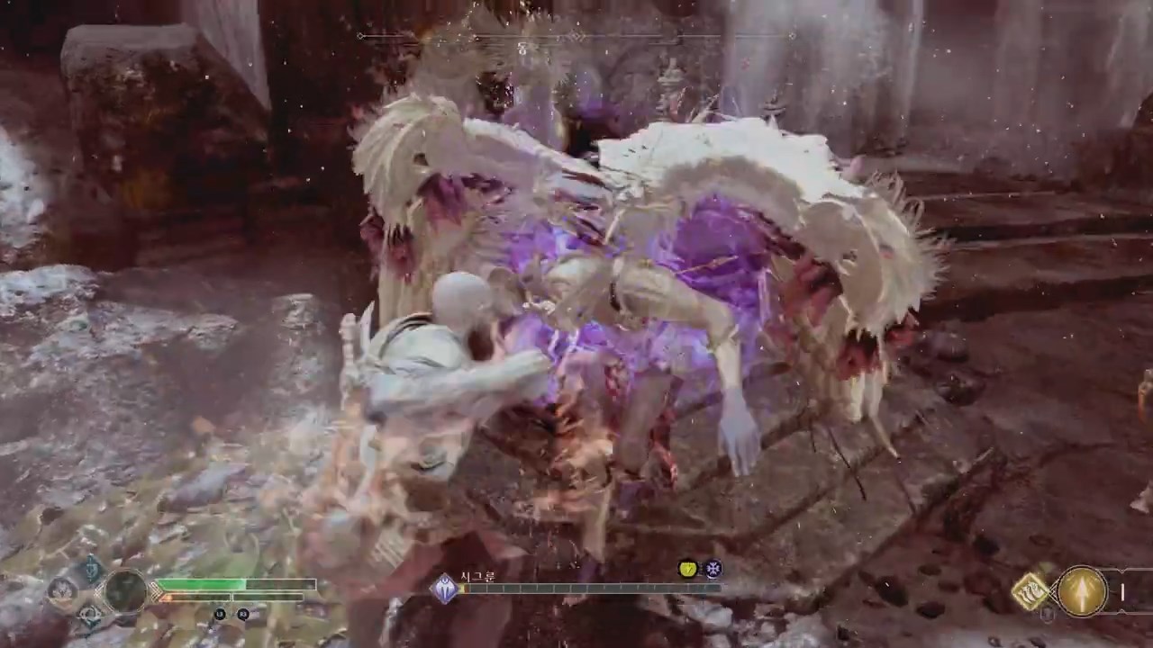 갓오브워4 - 시그룬 전투