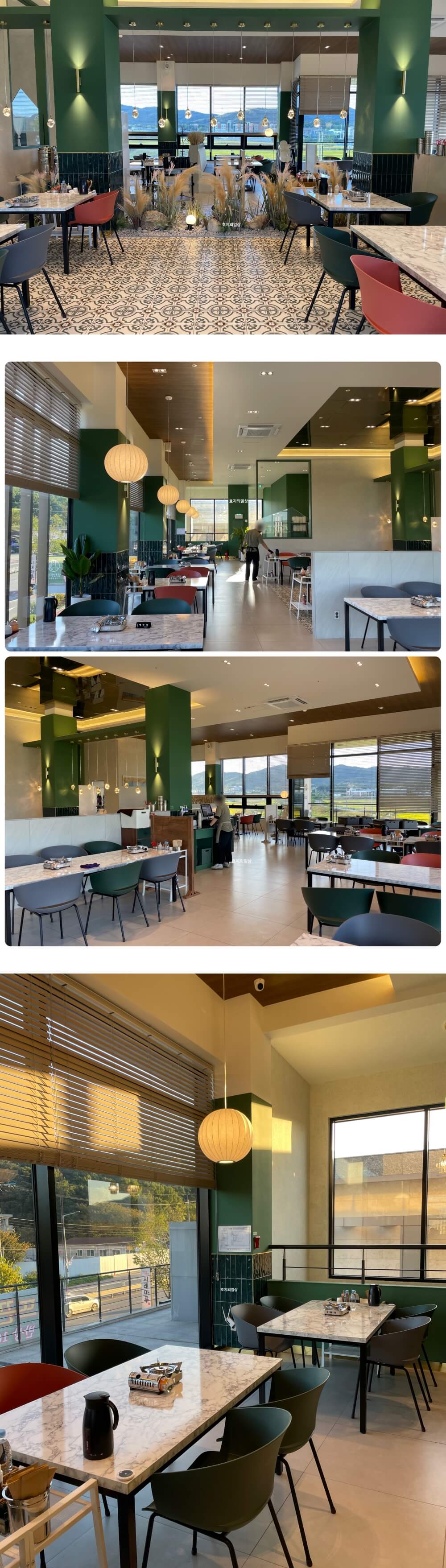 이천 쌀밥 모던 한정식 맛집 미곡반상 - 매장 2층 내부