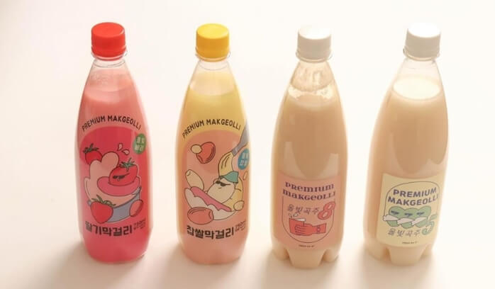 딸기막걸리