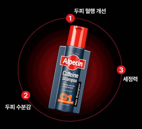 탈모샴푸 추천 알페신 카페인 샴푸