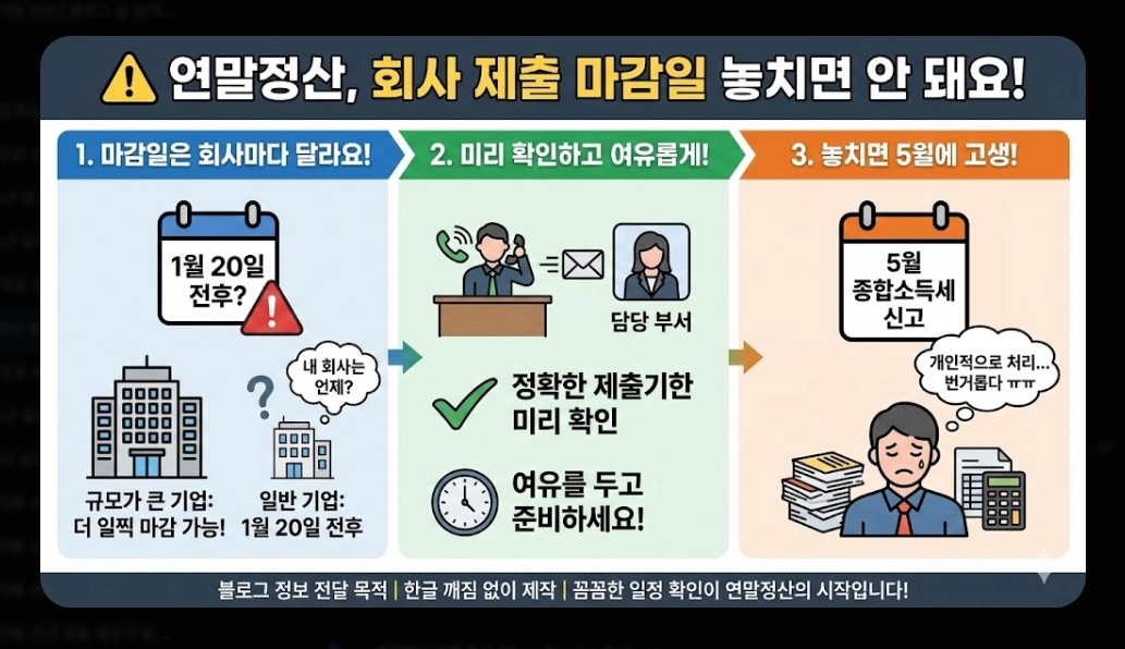 2026년 연말정산 준비 체크리스트 완벽 가이드