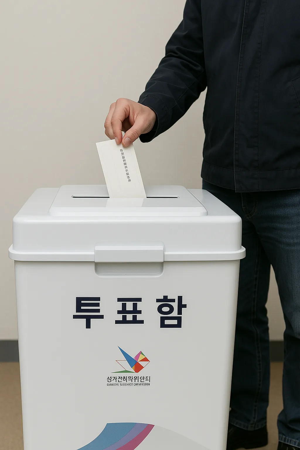 대통령선거 본투표절차 - 투표