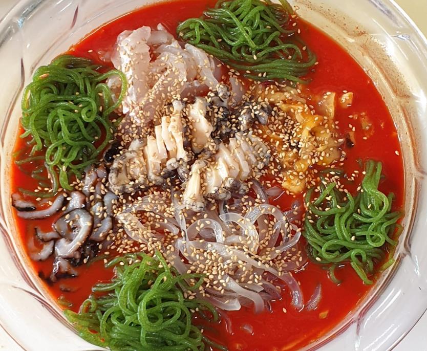 전현무계획2 잡어모듬회 짬뽕물회 한 그릇