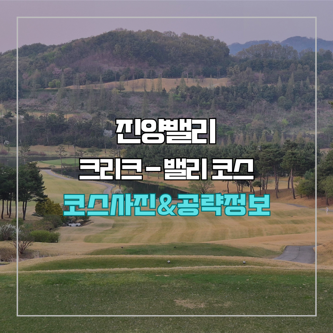 진양밸리 크리크-밸리 코스 사진 및 공략 정보