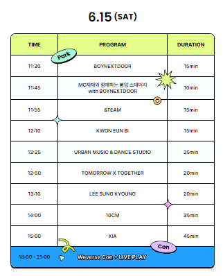 2024 Weverse Con Festival 인천
