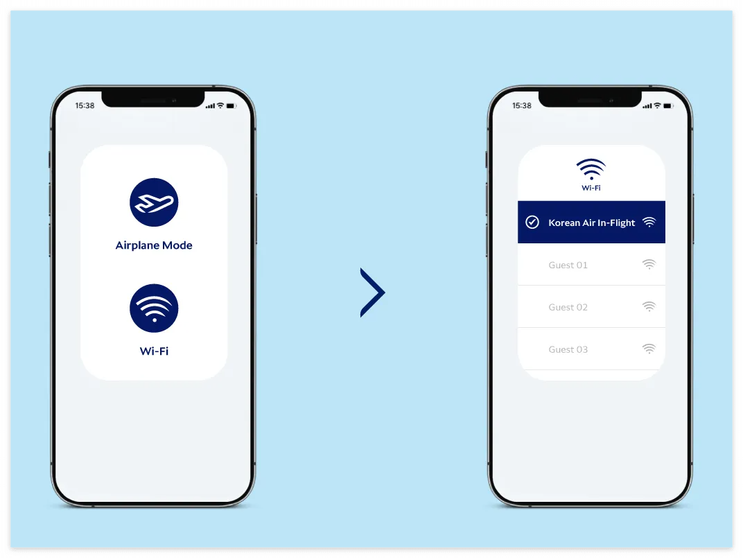 대한항공 무선 엔터테인먼트 이용법