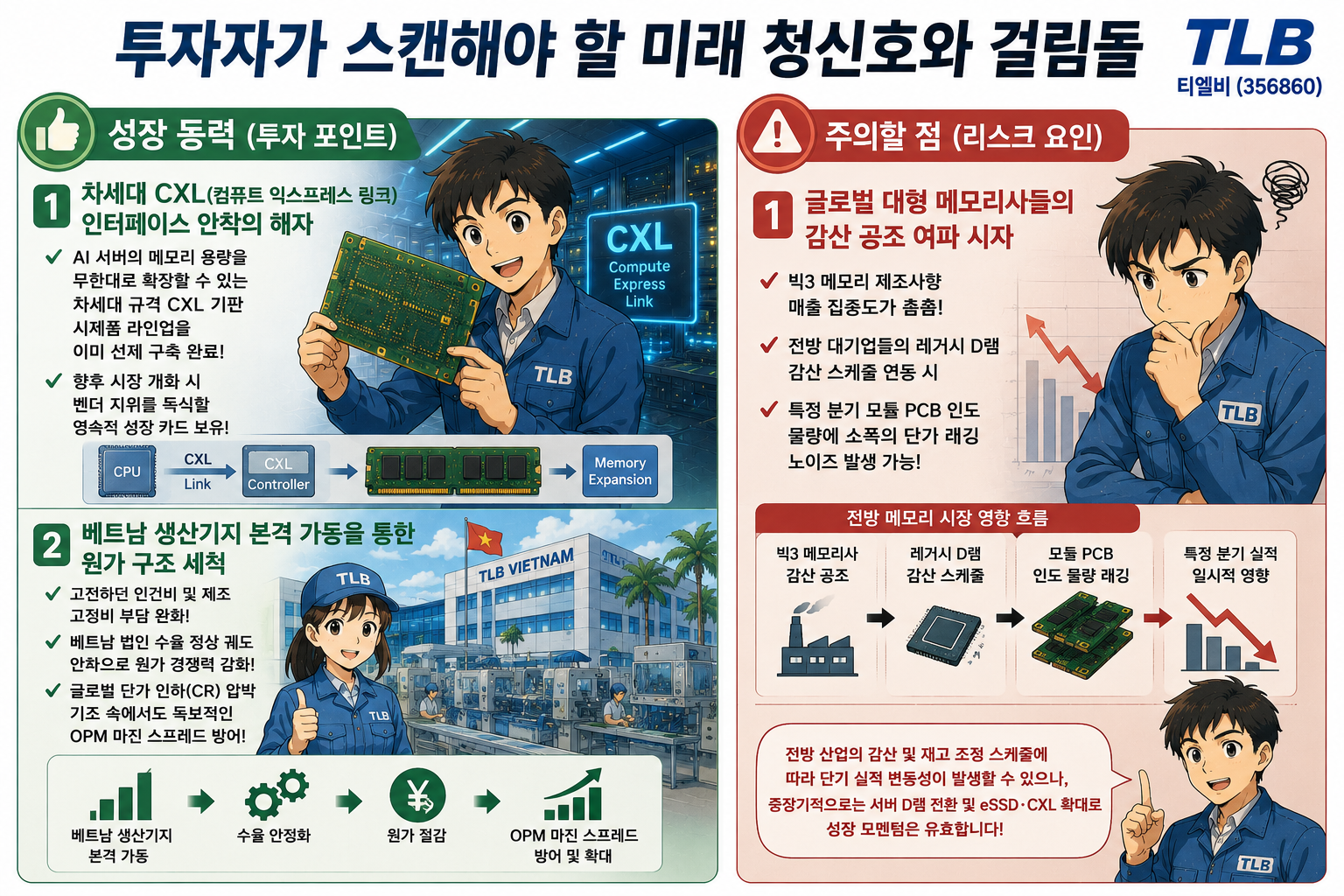 투자자가 스캔해야 할 미래 청신호와 걸림돌