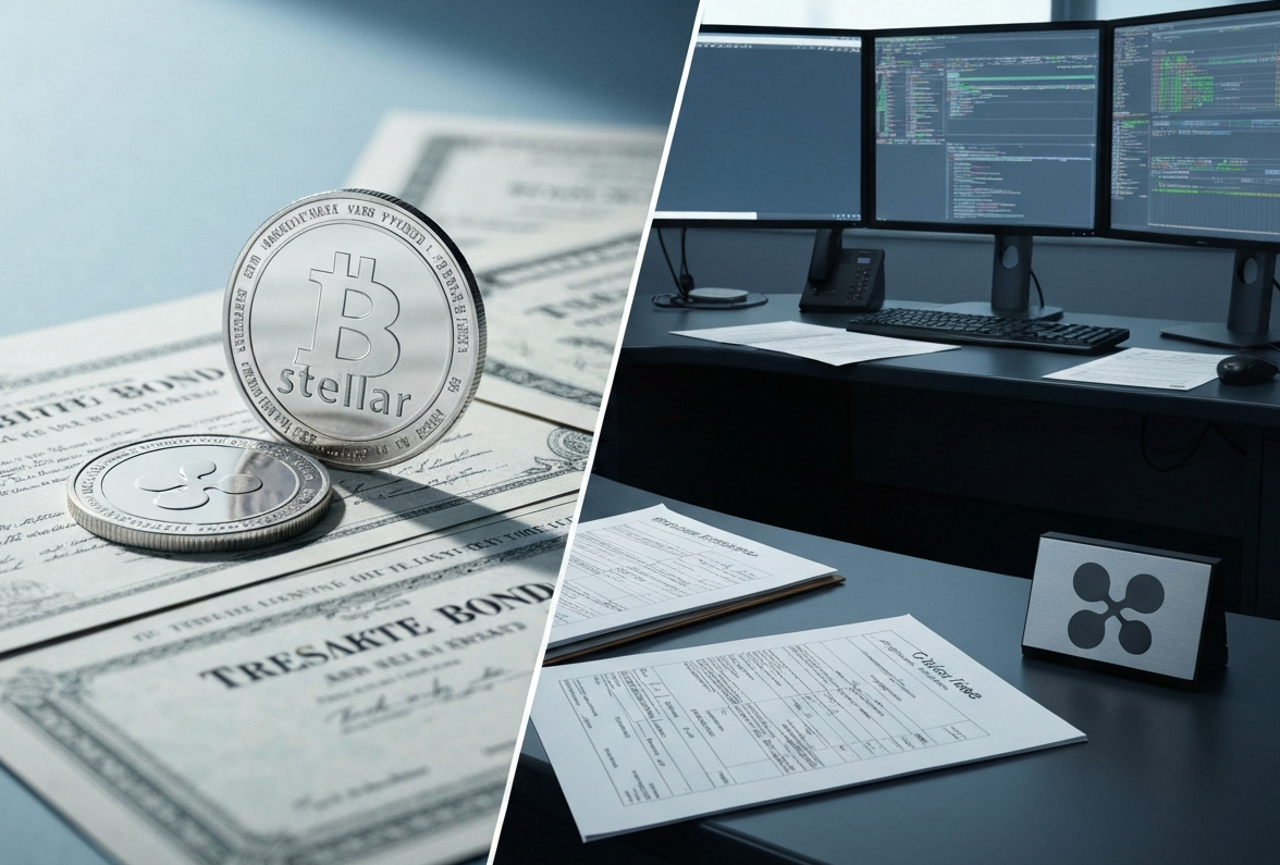 DTCC 연결 같지만 달랐다&hellip;스텔라(XLM)는 토큰화, 리플 프라임은 기관망 - TokenPost