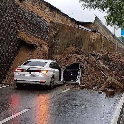 오산 옹벽 붕괴 사고