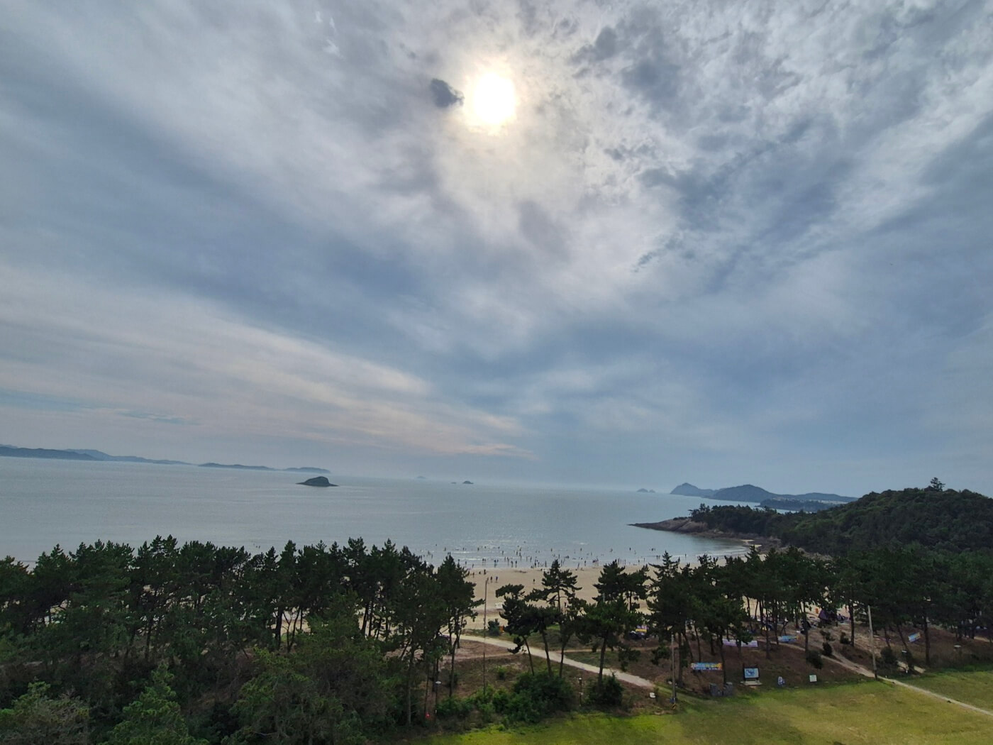 리조트앞 백길해수욕장