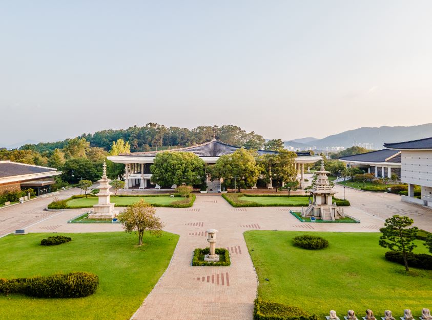 경주여행 국립경주박물관 전경 사진