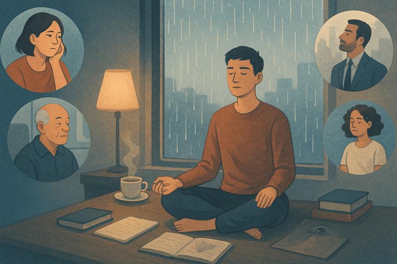 비 오는 날 자꾸 멍해지는 이유