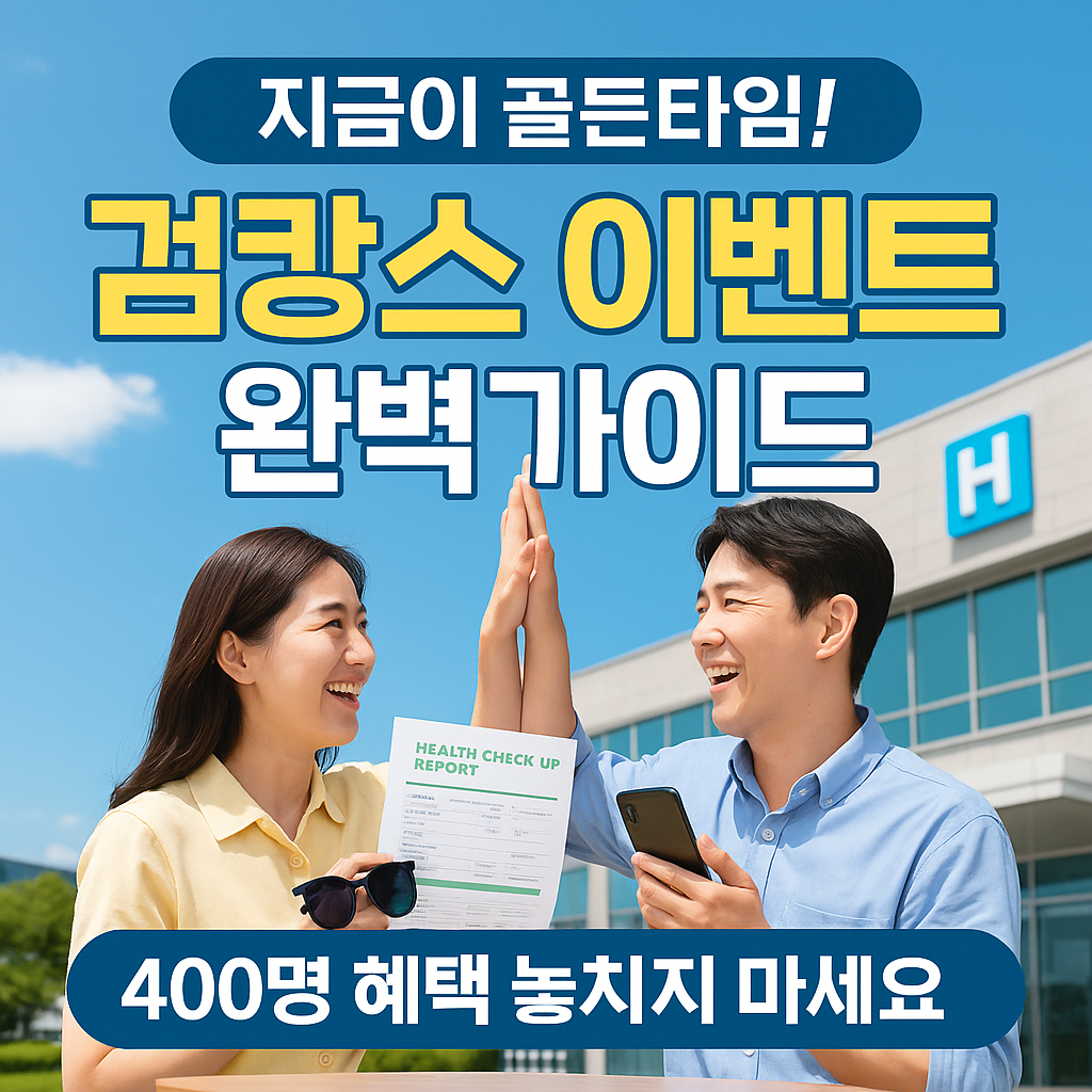 2025 검캉스로 휴가가자(이벤트 가이드)