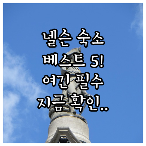 뉴질랜드 넬슨 숙소 추천 5곳 위치와..