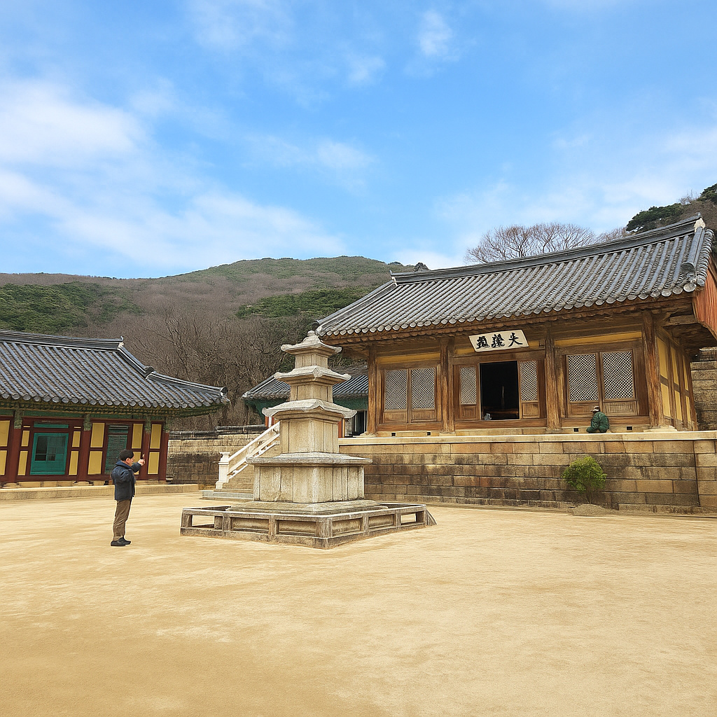 수덕사 사진