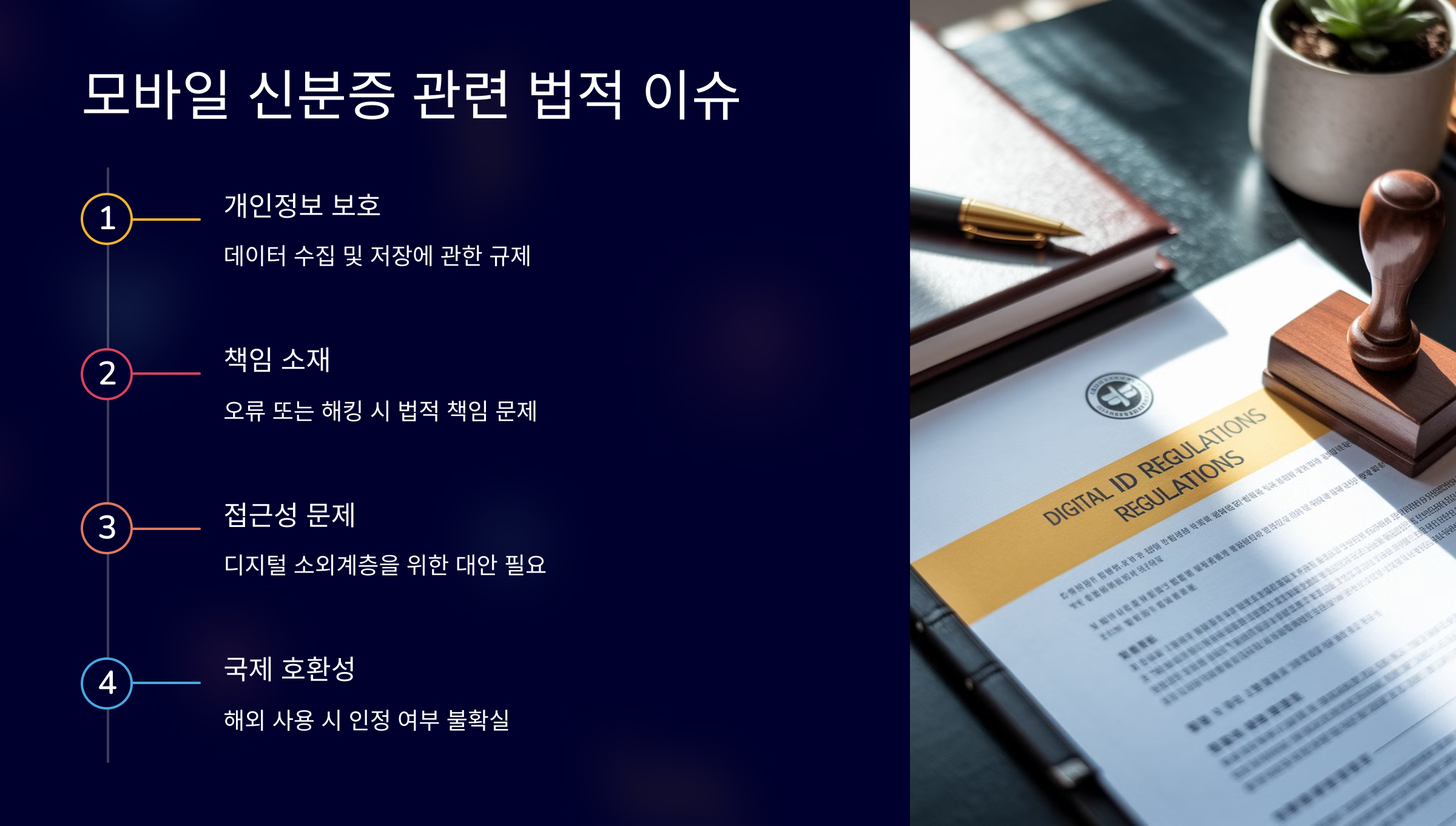 모바일 신분증 관련 법적 이슈