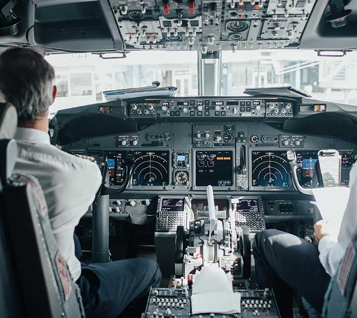 항공조종사 이미지