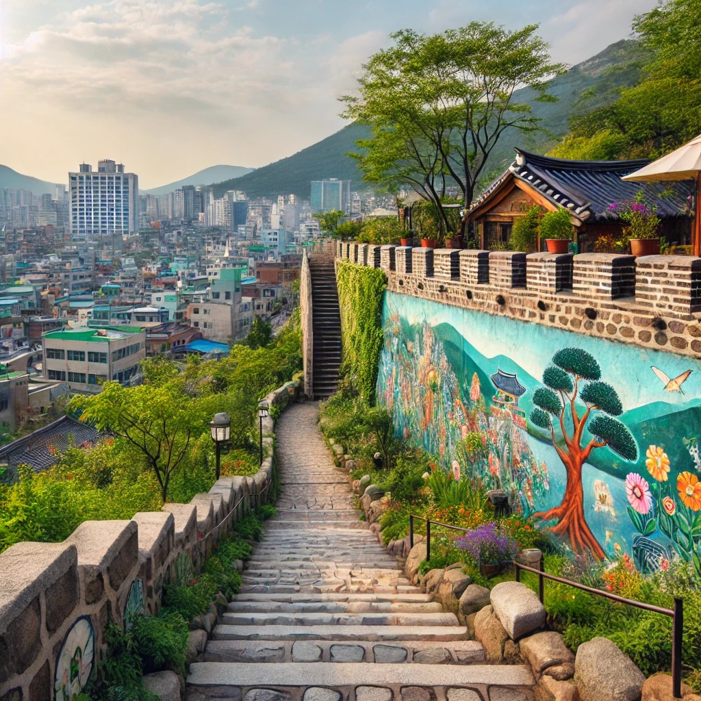 낙산공원~이화벽화마을 산책로 이미지