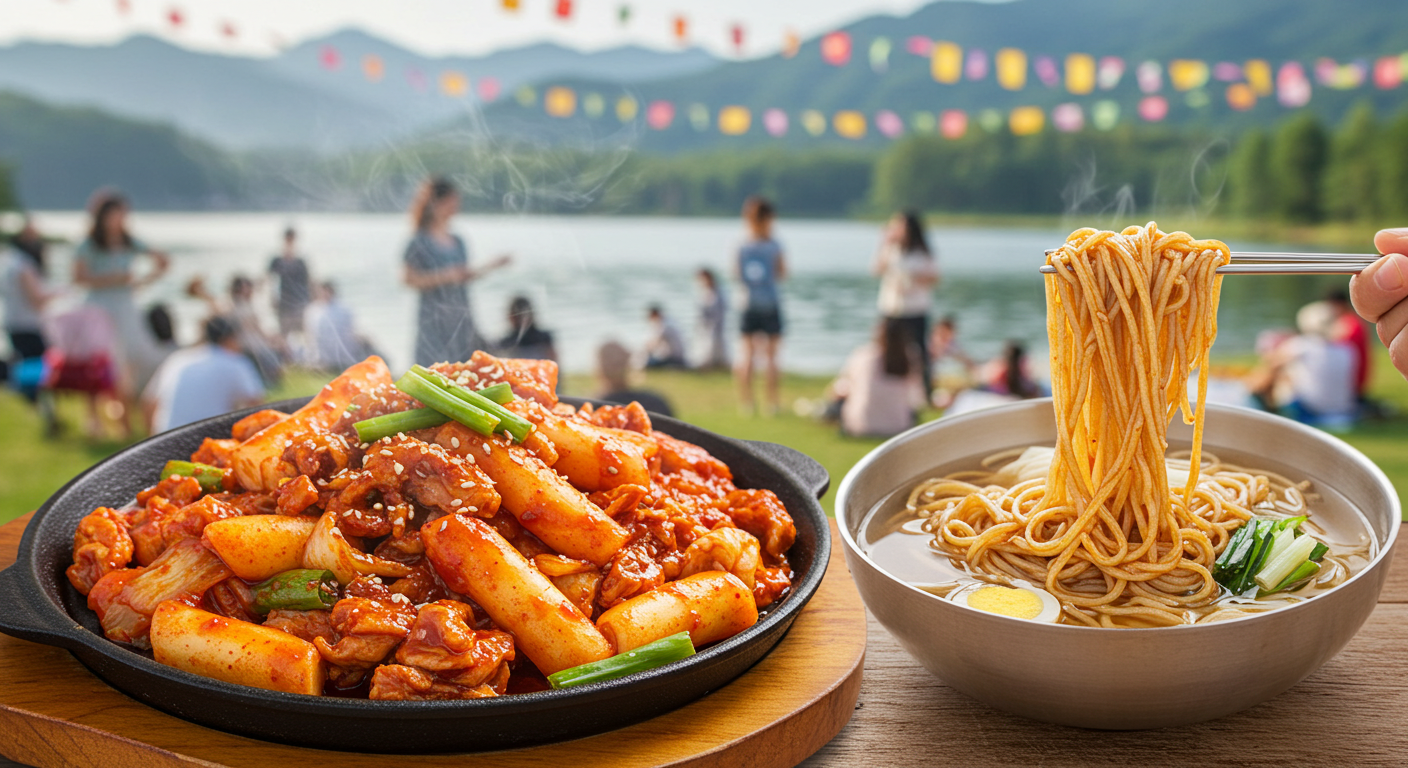 2025 코리아 서머 페스타 &amp; 춘천 막국수닭갈비 축제: 먹방부터 숙소까지 완벽 정리!