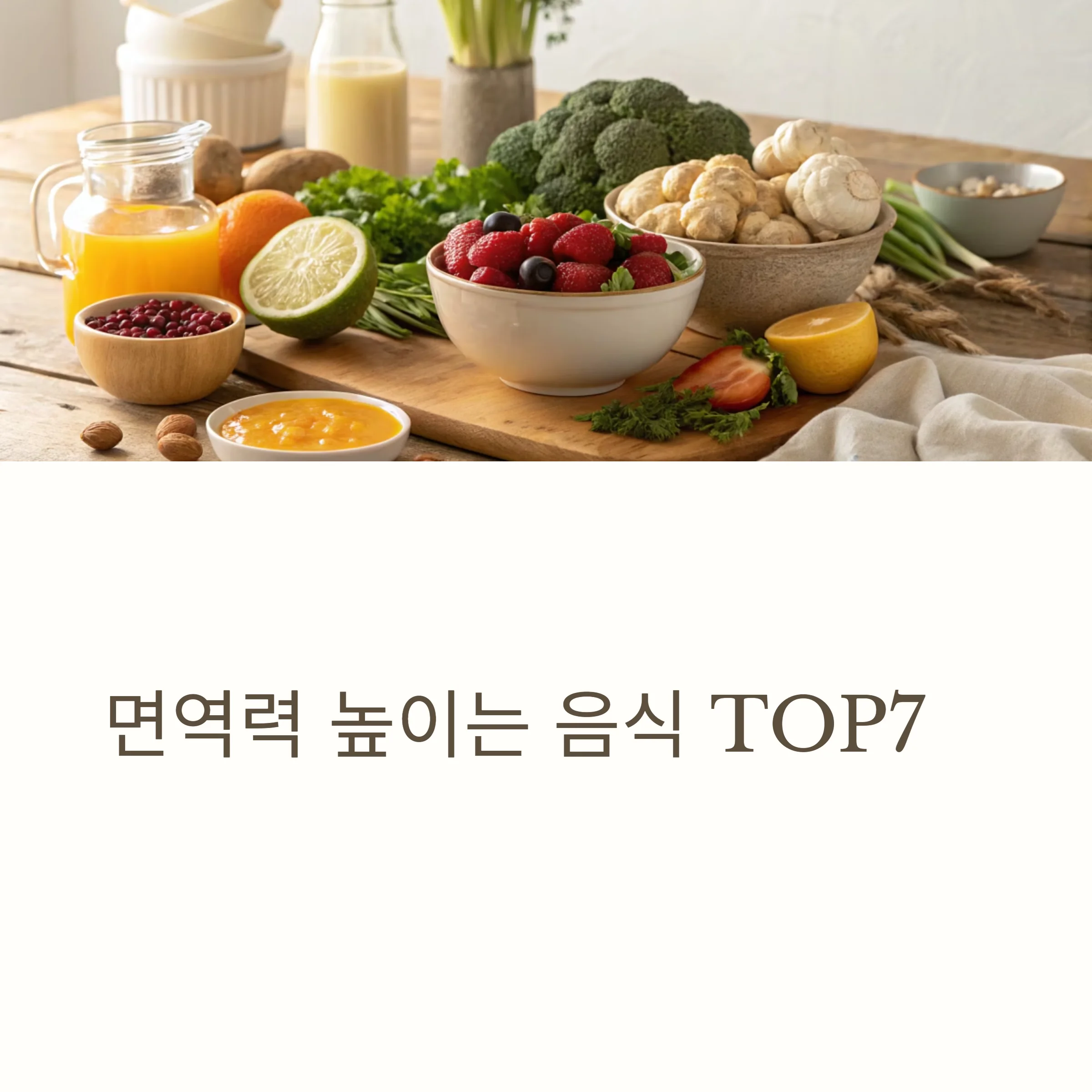 면역력-높이는-음식-7가지