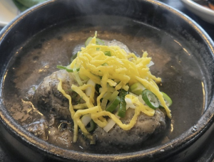 산에서온 삼계탕과 낙지