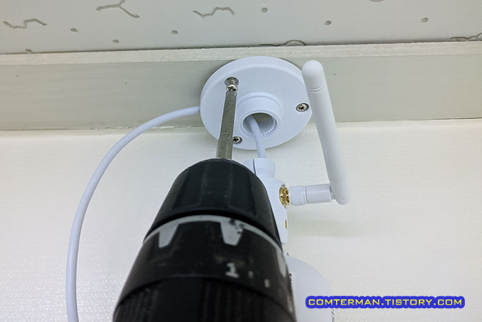 SNK-B73047BW 카메라 설치