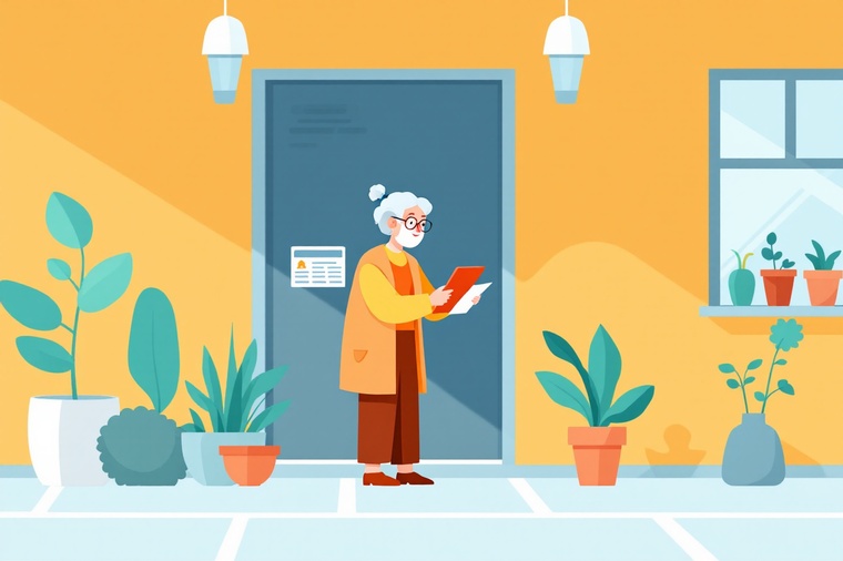 서울시 민생회복지원금 동사무소에서 신청중인 노인