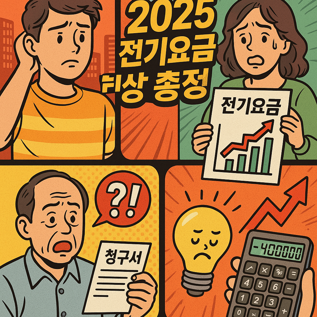 2025 전기요금 인상 총정리