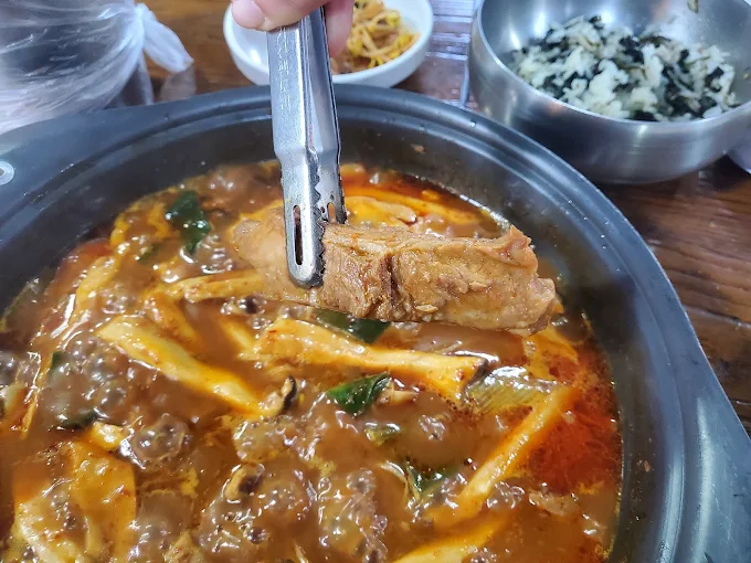 충북 제천 등갈비 '두꺼비식당'