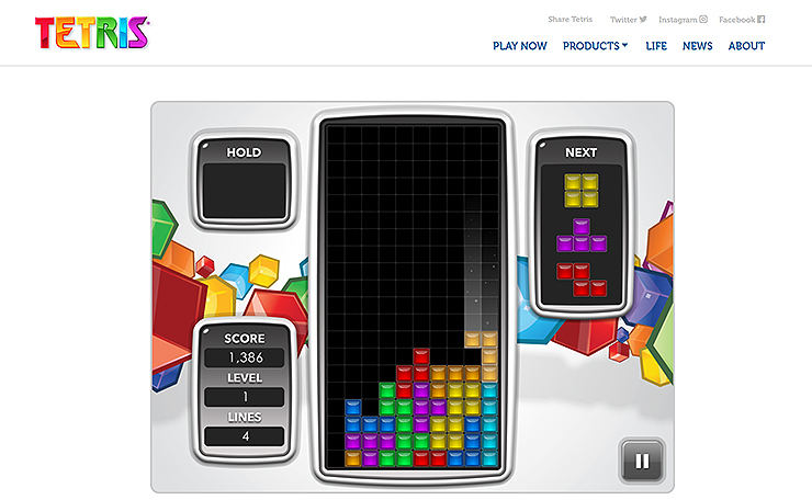 tetris-플래시-싱글-게임