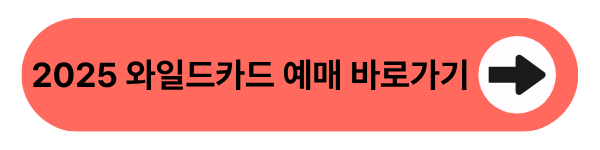 2025 와일드카드 결정전 예매