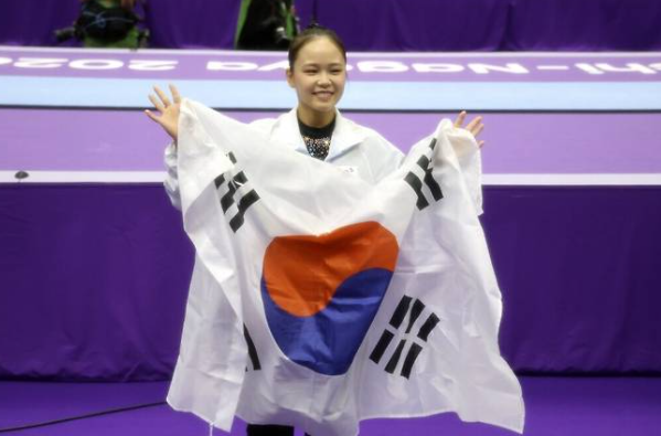 여서정 체조 금메달