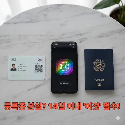 2025 외국인 ID 재발급/갱신: 온라인 신청부터 모바일 신분증까지 초간단 가이드