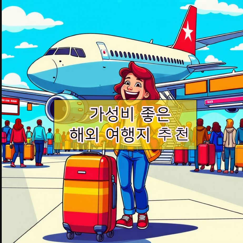 가성비 좋은 해외 여행지 관련 이미지