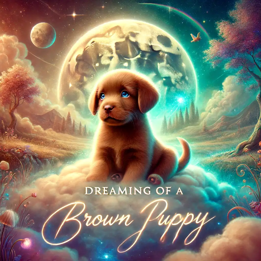 갈색 강아지 꿈 해몽