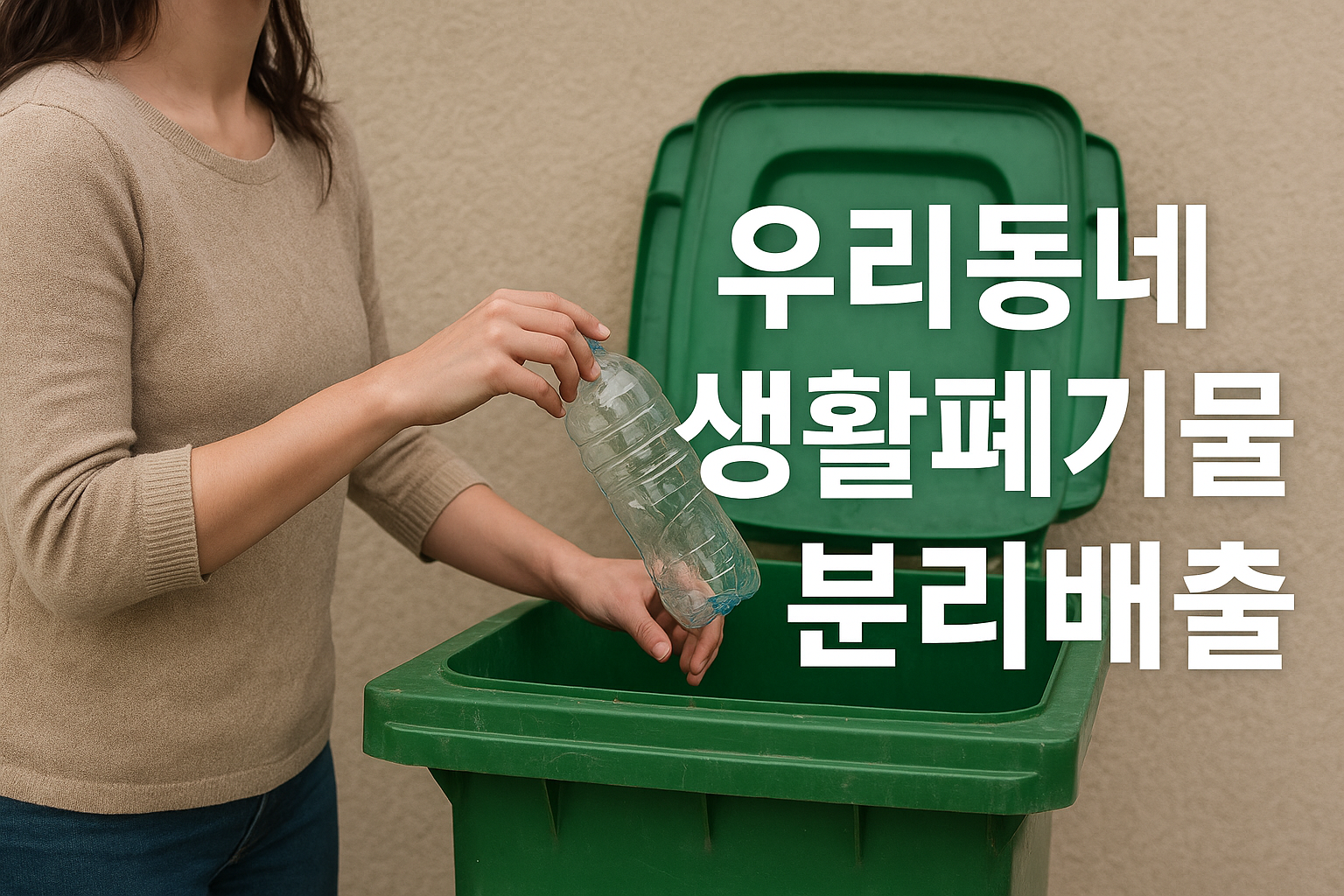 우리동네 생활폐기물 분리배출 어떻게?