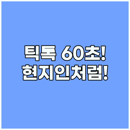 틱톡 영어 공부법 문법책 대신 60초..