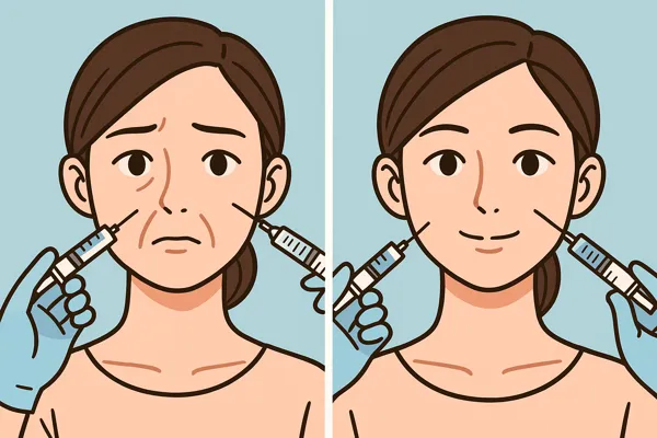 팔자주름 보톡스 필러 차이와 유지 기간2