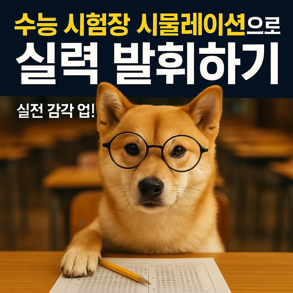 수능 D-1 멘탈관리 비법! 시험장 루틴으로 실력 100% 발휘하기