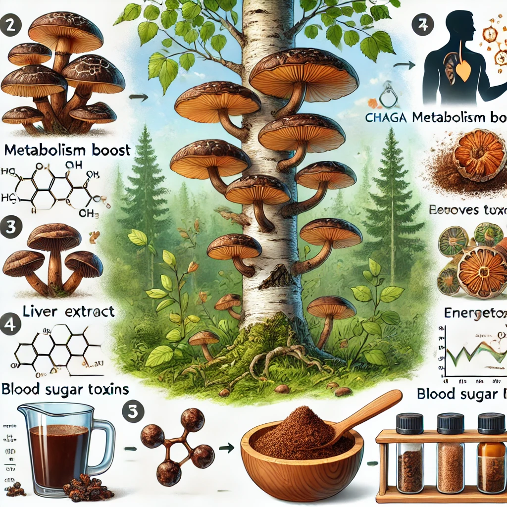 차가버섯 다이어트 효과: 추출물 vs. 분말&amp;#44; 부작용 없이 섭취하는 방법
