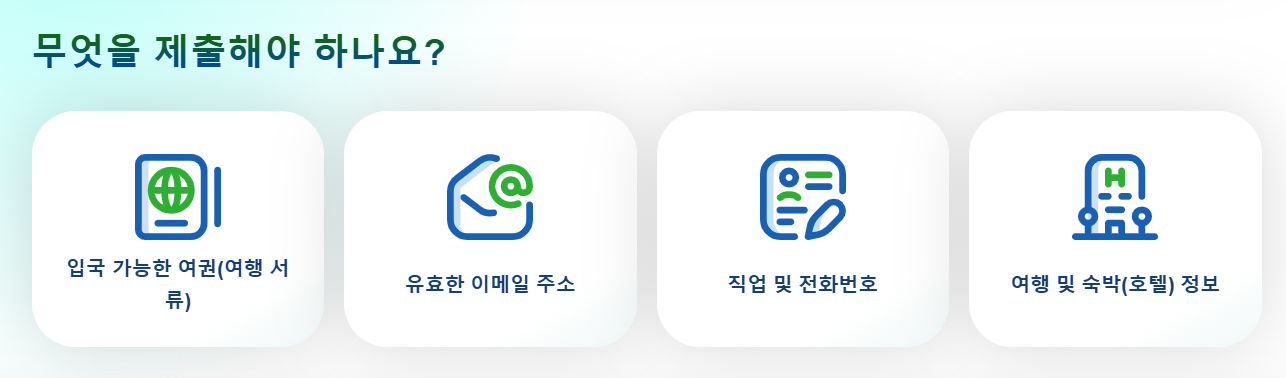 대만 입국신고서, 3분만에 끝내는 최신 작성법