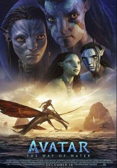 영화 아바타 2 물의 길 포스터