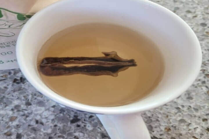 천식에 좋은 차 - 작두콩 차