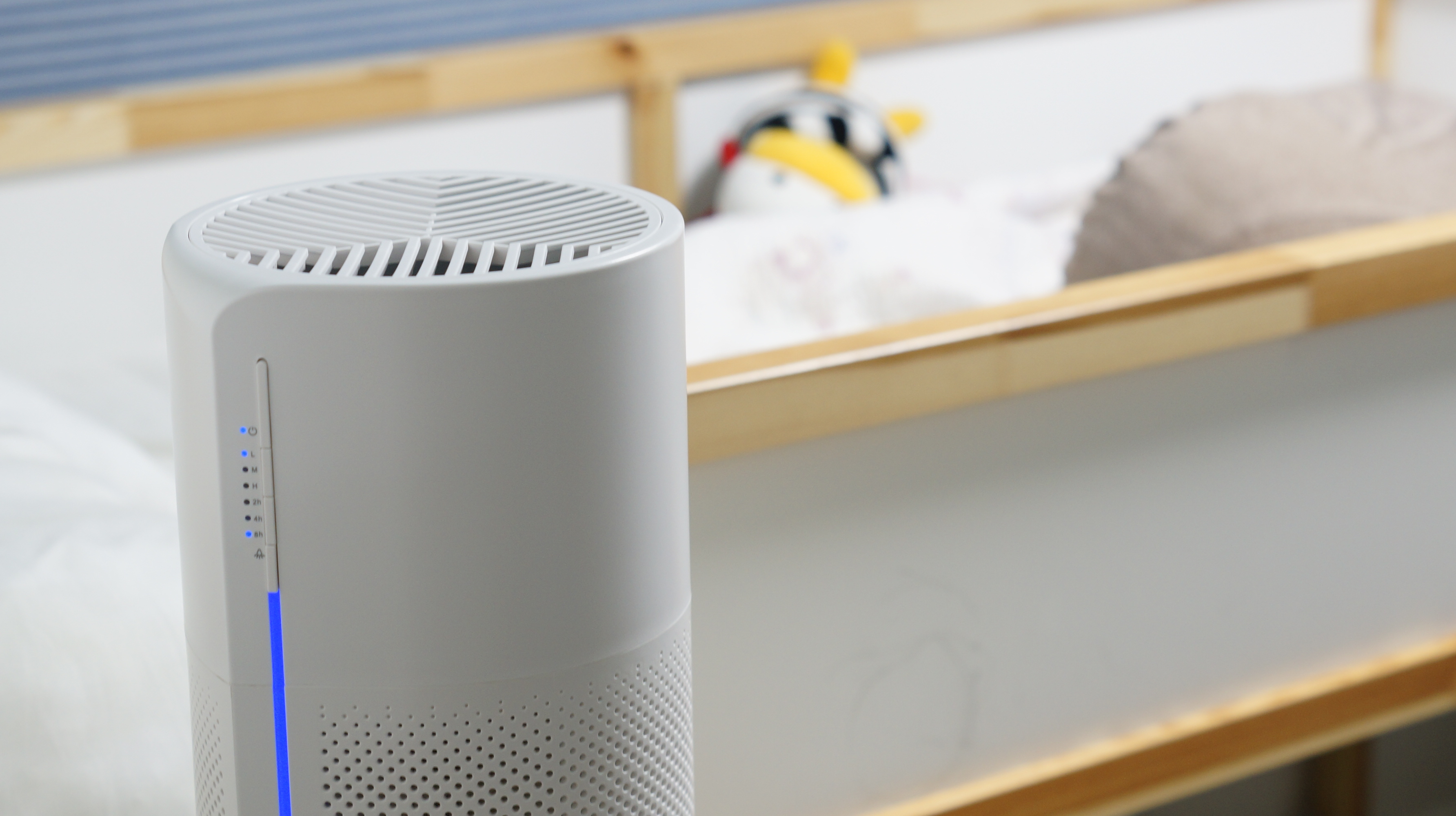 아이들방에 사용하기 좋은 소형공기청정기 퓨리웨이 PW-150W