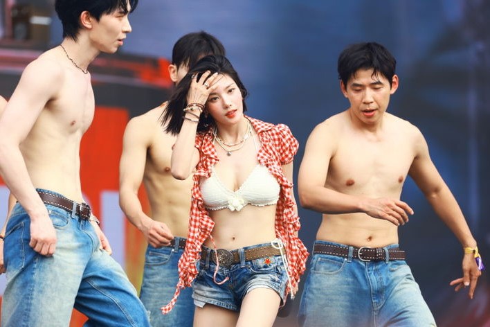 2025 워터밤의 여신 권은비(비주얼, 패션, 퍼포먼스)