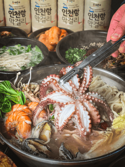 영흥도 맛집 "본토칼국수" 음식