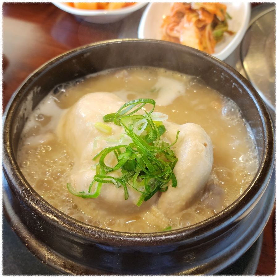 겨울철 삼계탕