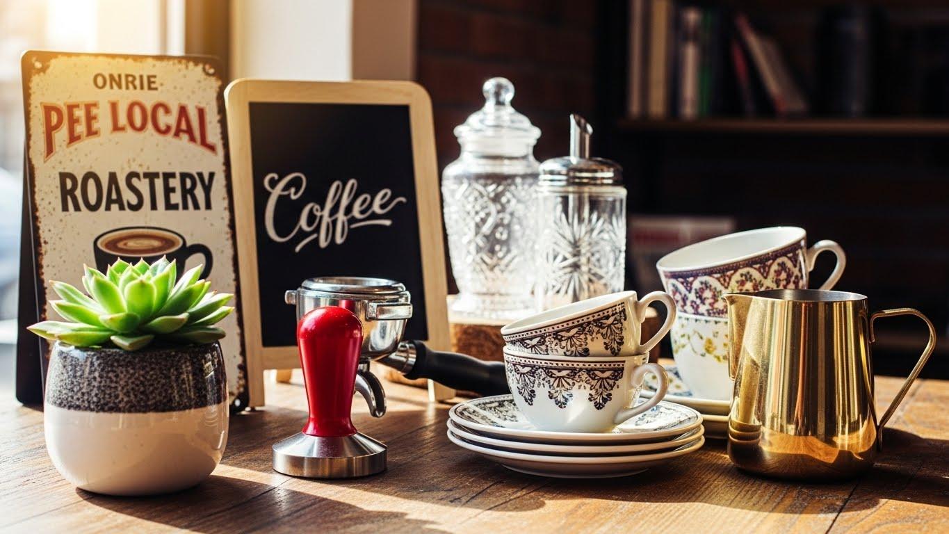 카페 인테리어 소품