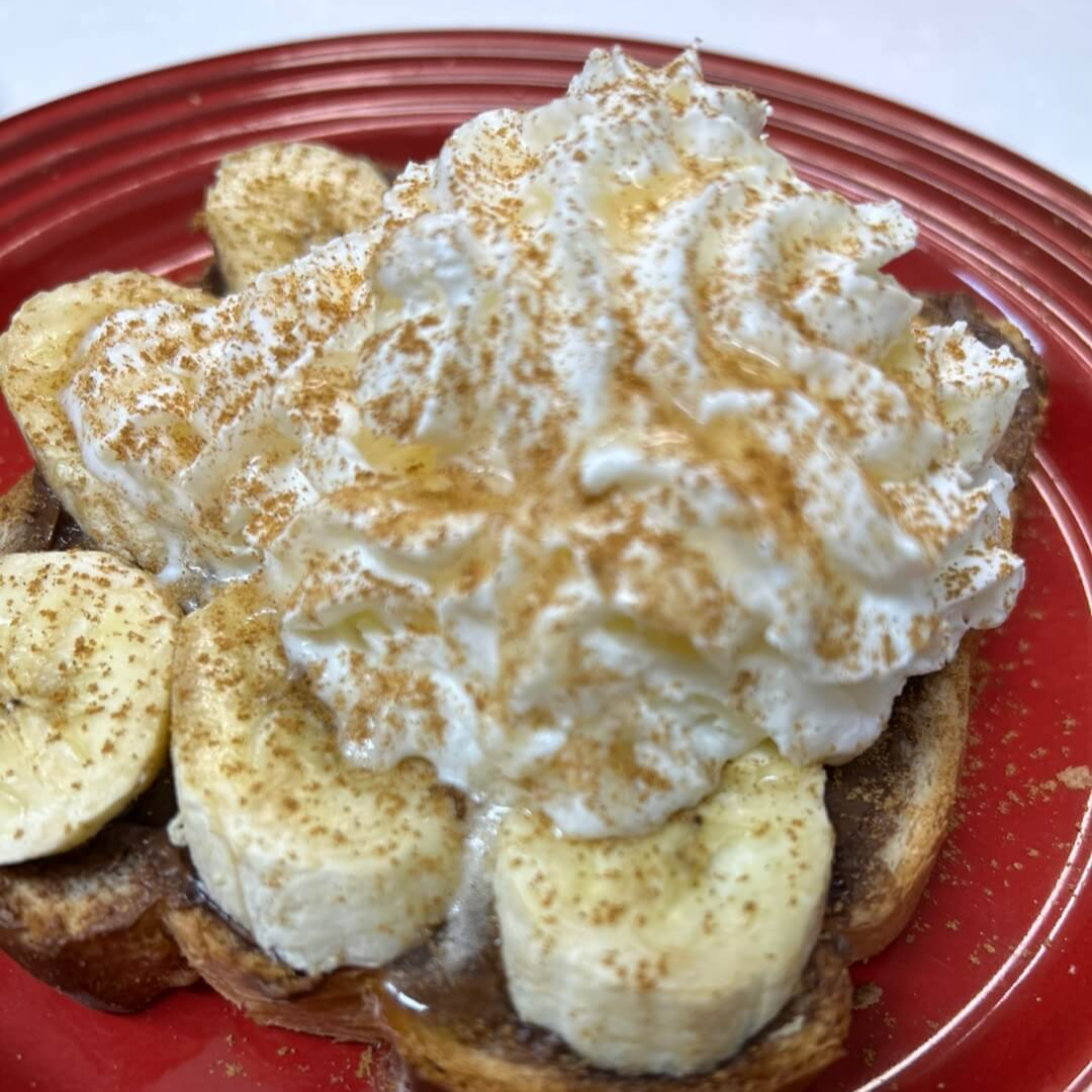 누텔라 바나나 토스트