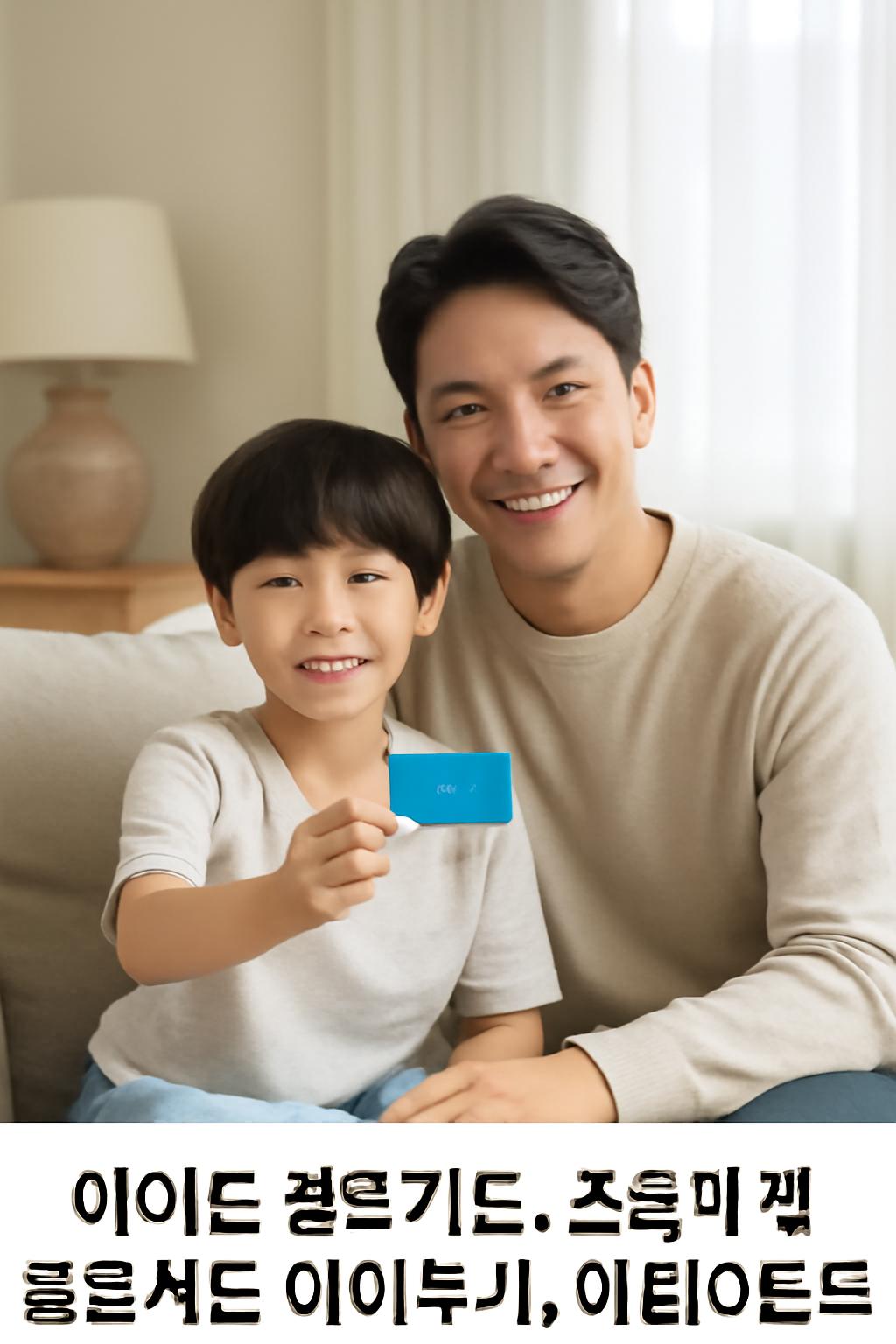 초등학생 용돈카드 아이쿠카